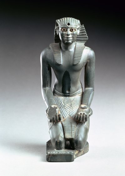 Figura inginocchiata di Pepi I (2289-2255 a.C.) da Old Kingdom Egyptian